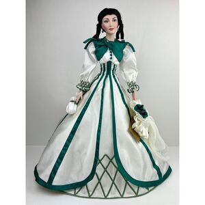 Franklin Mint Gone With The Wind Scarlett Rhett’s Promise Porcelain Doll 22in